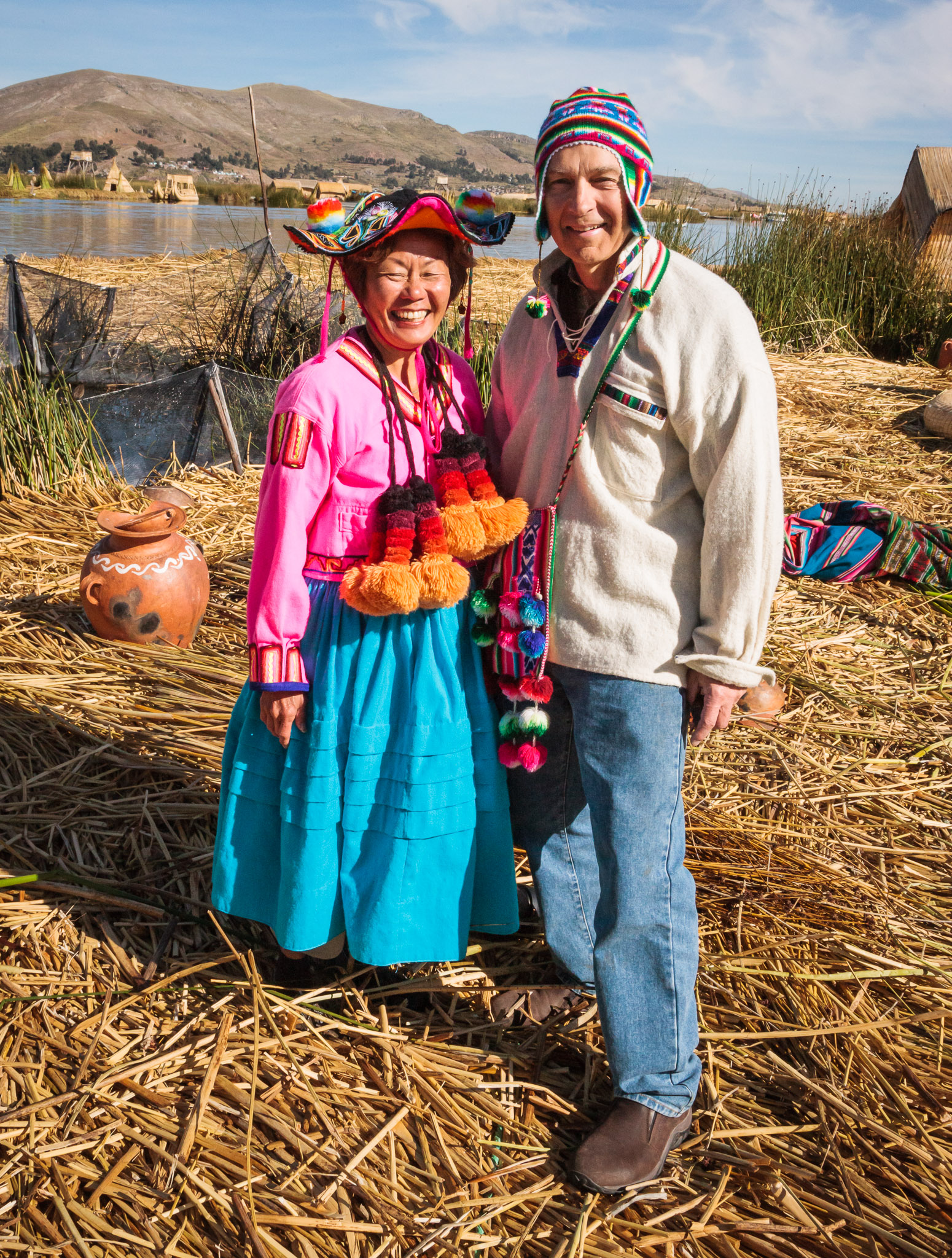 Bob & Joyce going "native"