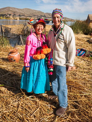 Bob & Joyce going "native"