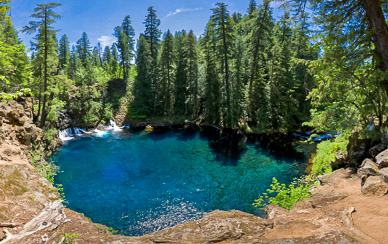 Tamolitch Falls (Blue Hole), Upper MacKenzie River