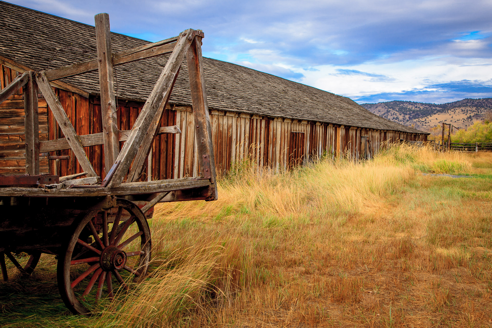 P Ranch Long Barn