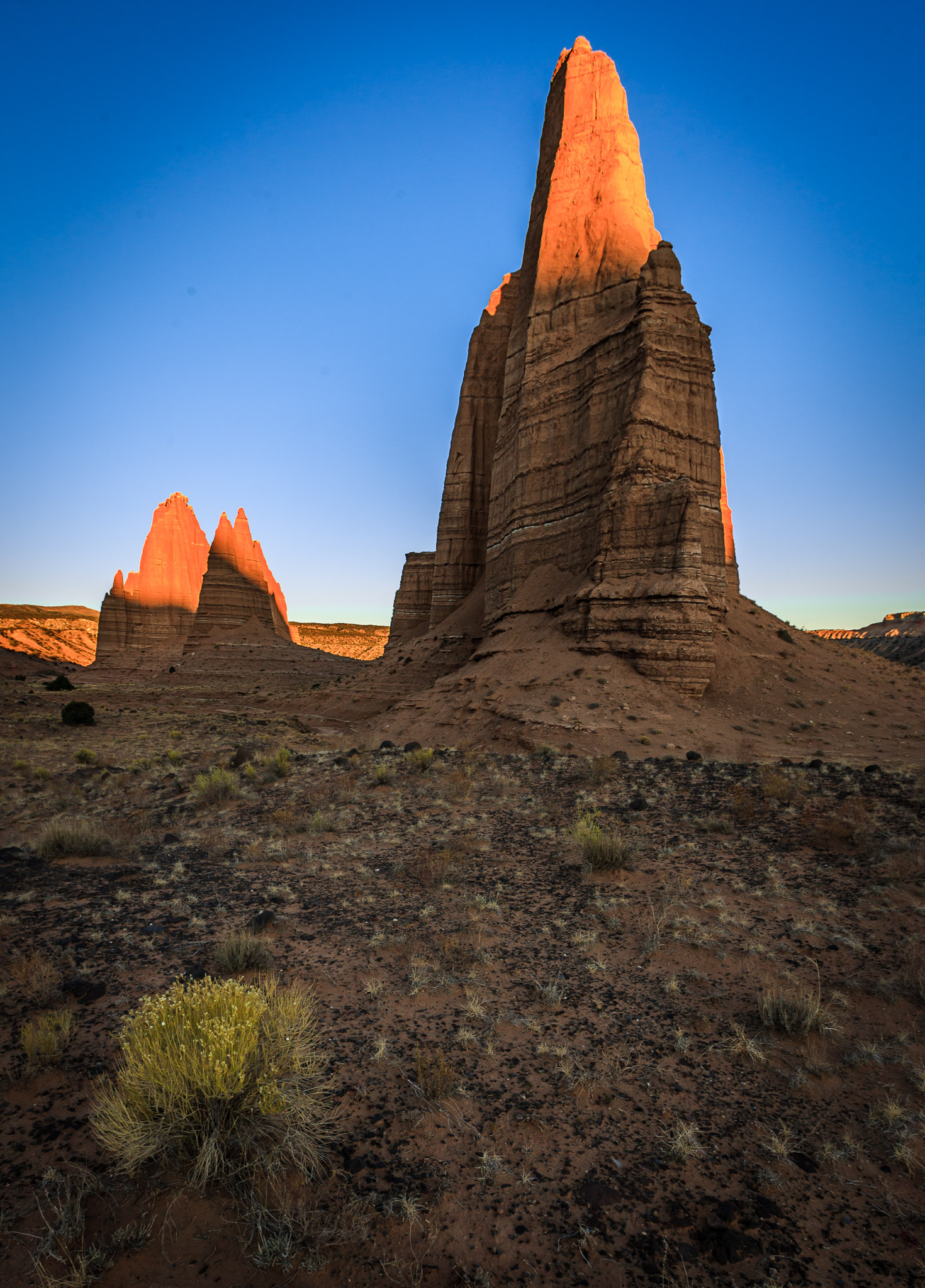 Upper Cathedral Valley Sunrise