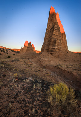 Upper Cathedral Valley Sunrise