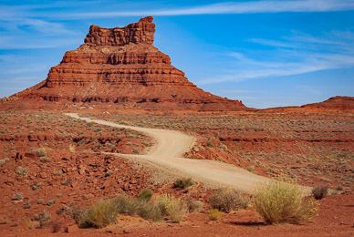 Sitting Hen Butte, Valley of the Gods