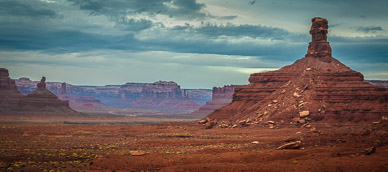 Vista from vicinity of Rooster Butte, Valley of the Gods