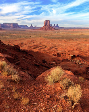 View from Artist's Point, Monument Valley