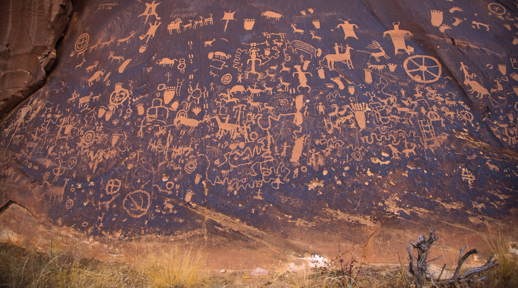 Newspaper Rock Petroglyphs