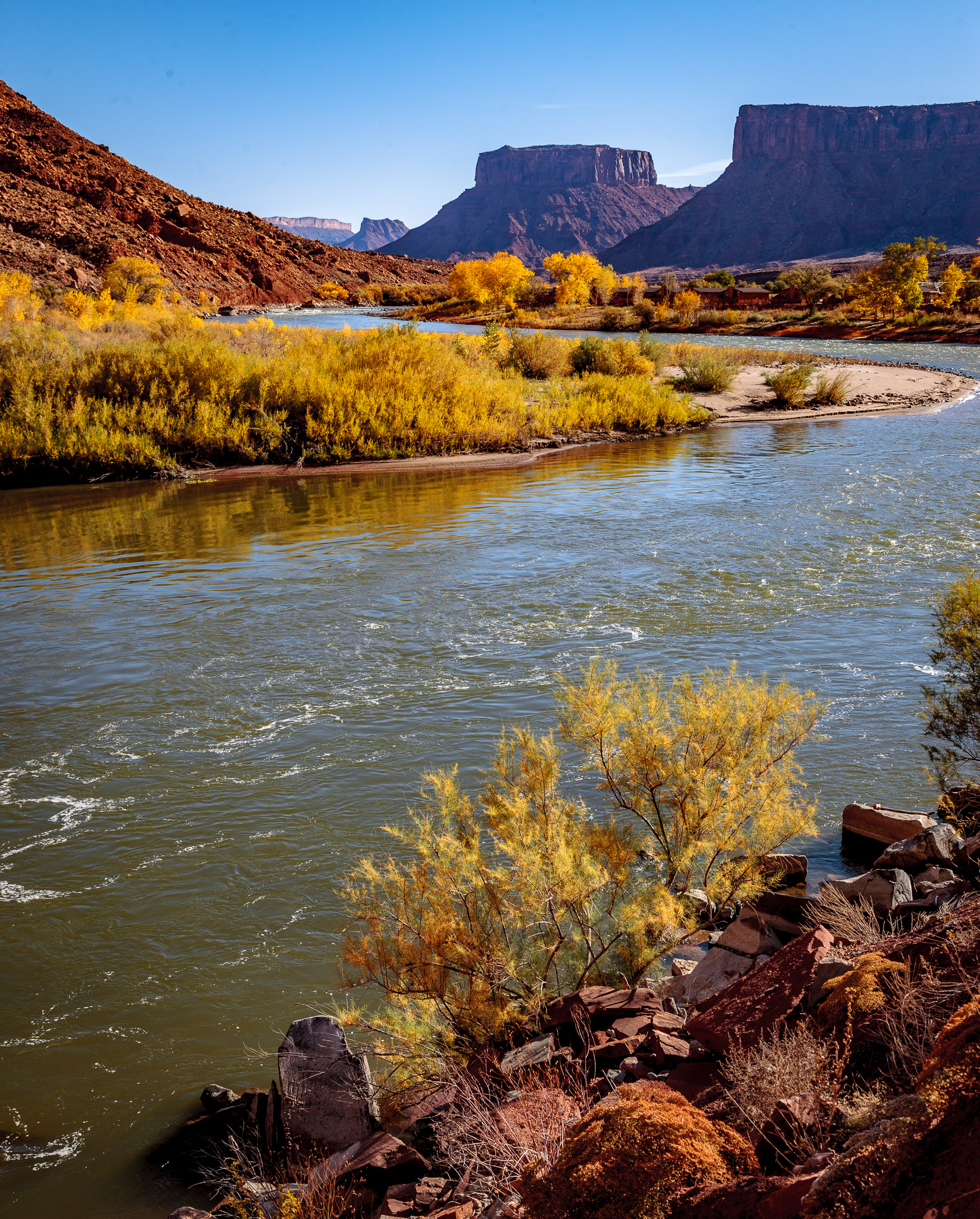 Colorado River along Route 128 out of Moab