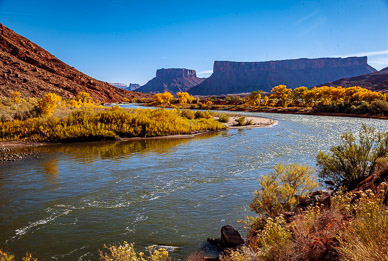 Colorado River along Route 128 out of Moab