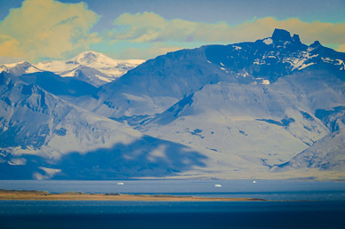 Lago Argentina icebergs (from Moreno Glacier)