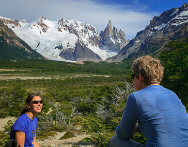 Our local guide Wanda
