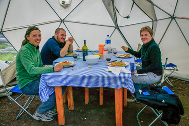 NYCA Camp Thorwood dining tent