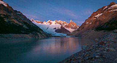 Dawn on Cerro Torre
