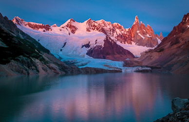 Dawn on Cerro Torre