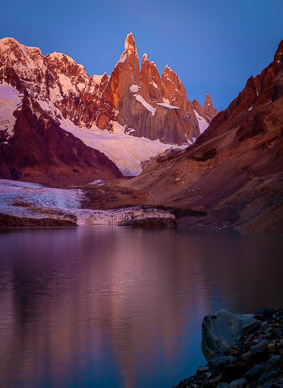 Dawn on Cerro Torre