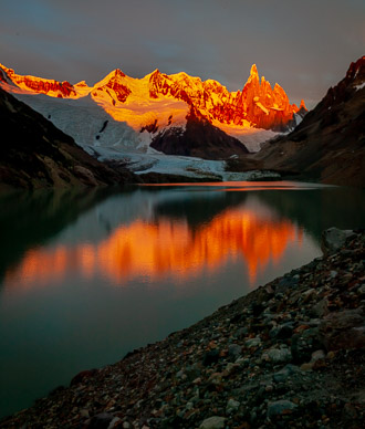 Dawn on Cerro Torre