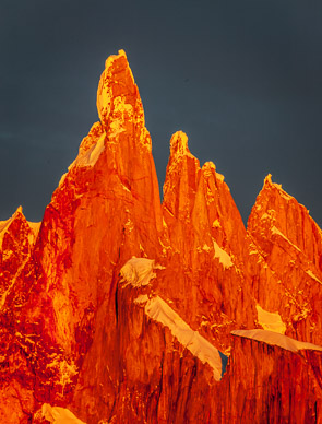 Dawn on Cerro Torre