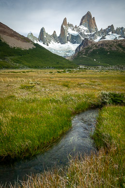 Fitz Roy with Cerro Poincenot to its left