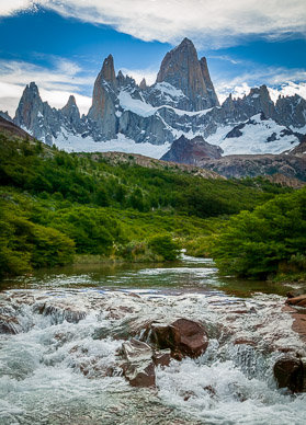 Rio Fitz Roy, Fitz Roy, & Cerro Poincenot