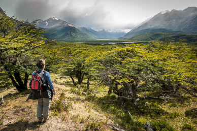 View across Rio Electro valley