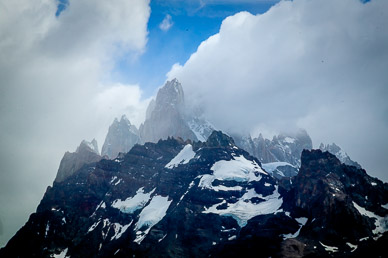 Chaltén means "smoking mountains"