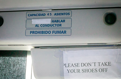 Interesting bus "rules"