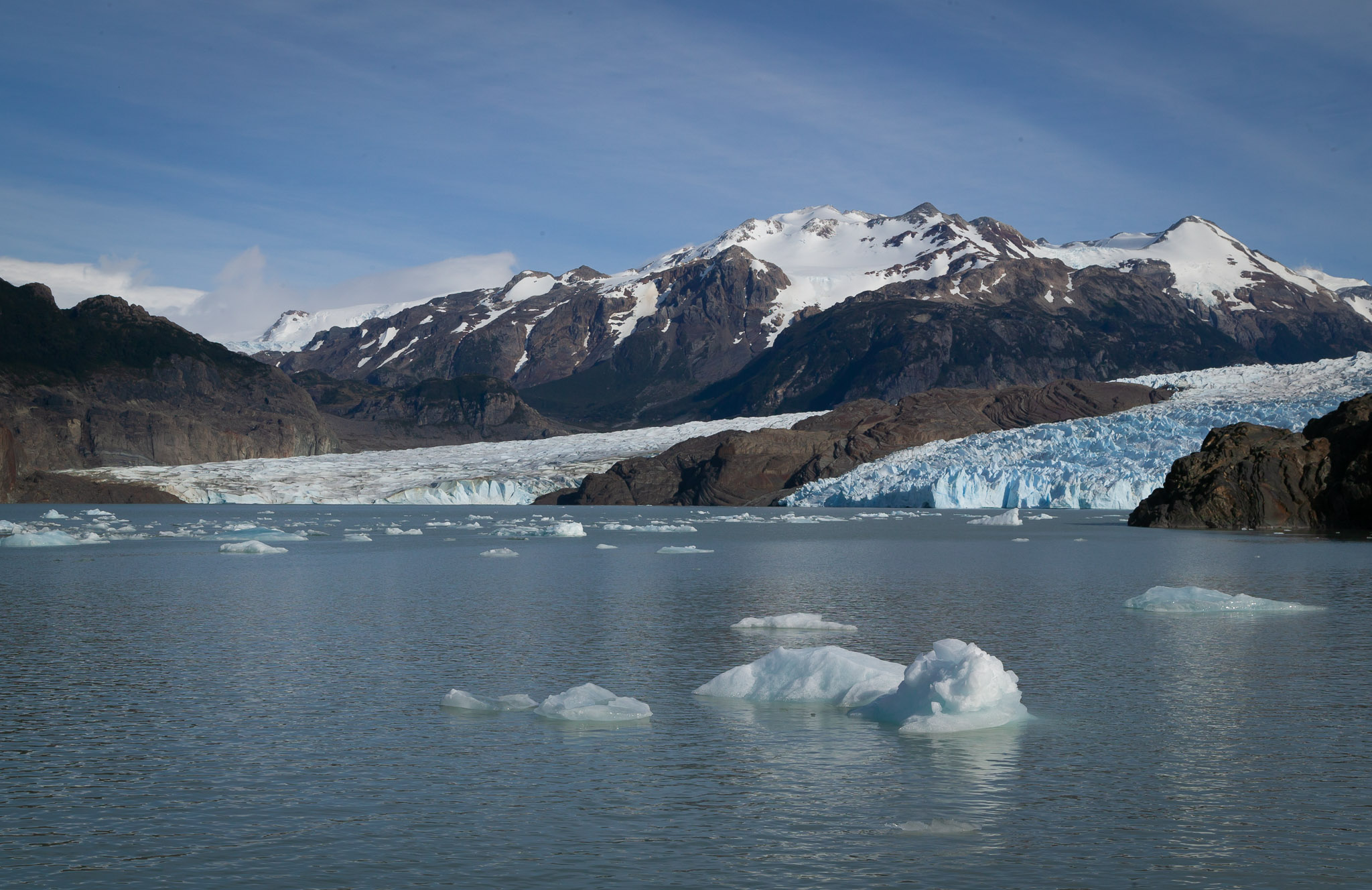 Glaciar & Lago Grey