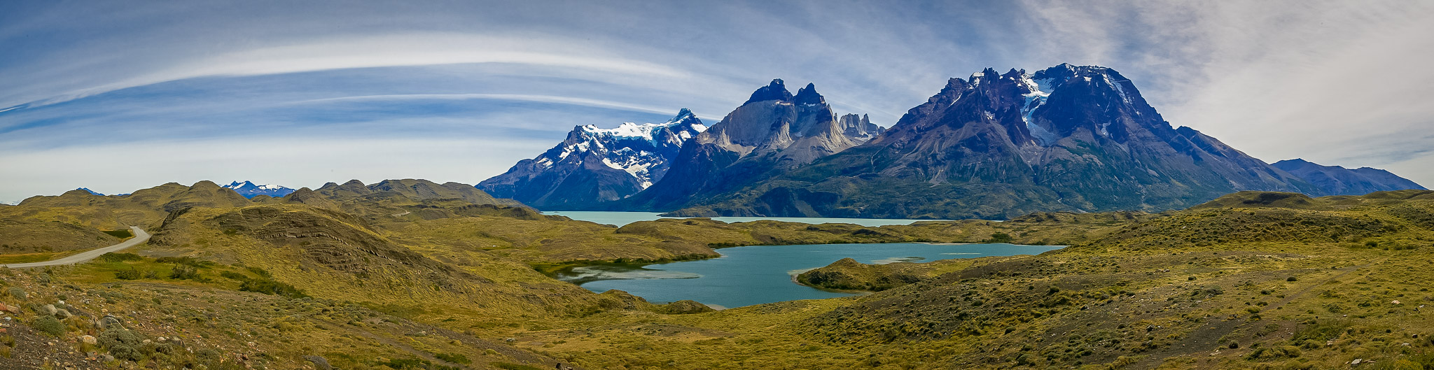 Torres del Paine from across Lago Nordenskjold
