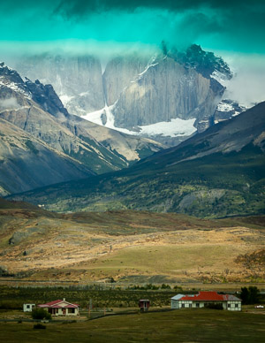 On the road to Torres del Paine