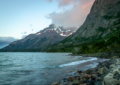 Sunset on Cerro Paine Grande