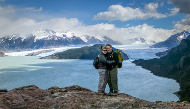 Glaciar Grey, Lago Grey, Martha & Rick