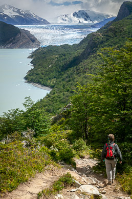 Glaciar & Lago Grey