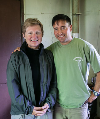 Martha & Ranger Caesar (after sharing a mate at Lago Grey Guarderia)