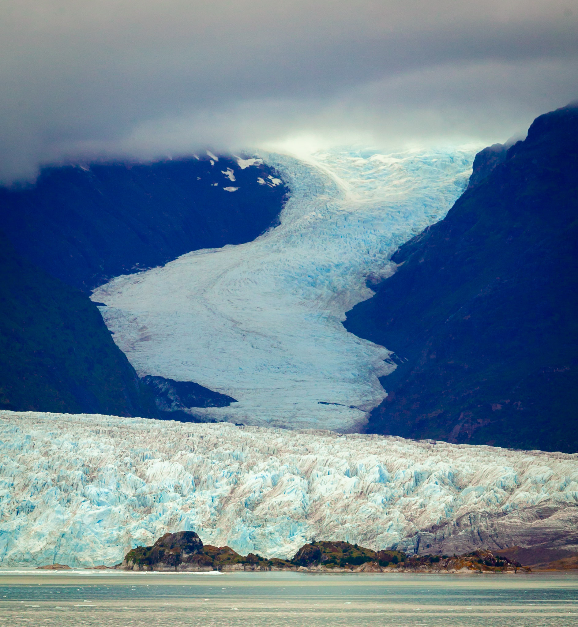 Skua Glacier and Amalia Bay, Chile