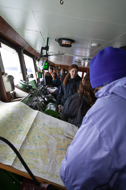 Navimag Bridge was open to passengers!