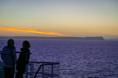 Last sunset aboard Navimag (actually the first as well!)