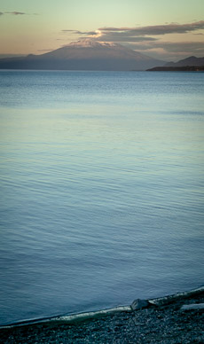 Volcan Osorno sunset, Puerto Varas