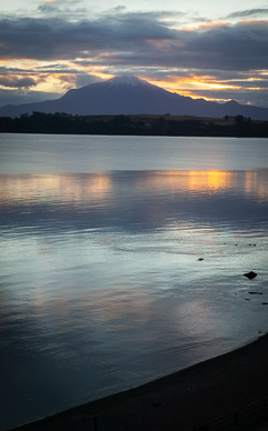Volcan Osorno sunset, Puerto Varas