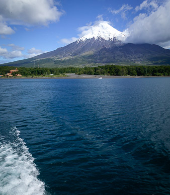 Volcan Osorno over Todos los Santos