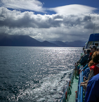 Volcan Osorno over Todos los Santos