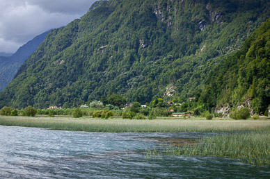 Settlement of Peulla at head of Todos los Santos