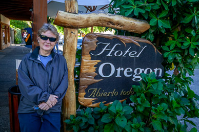 Pucon – imported Douglas Fir trees are called Oregon