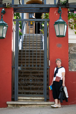 Our hotel, Casa Thomas Somerscales, Valparaiso