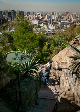 Cerro Santa Lucia – park and viewpoint in Santiago's center