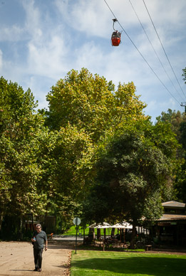 Tram to Cerro San Cristobal, Santiago