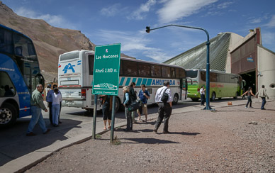 Argentinean border crossing