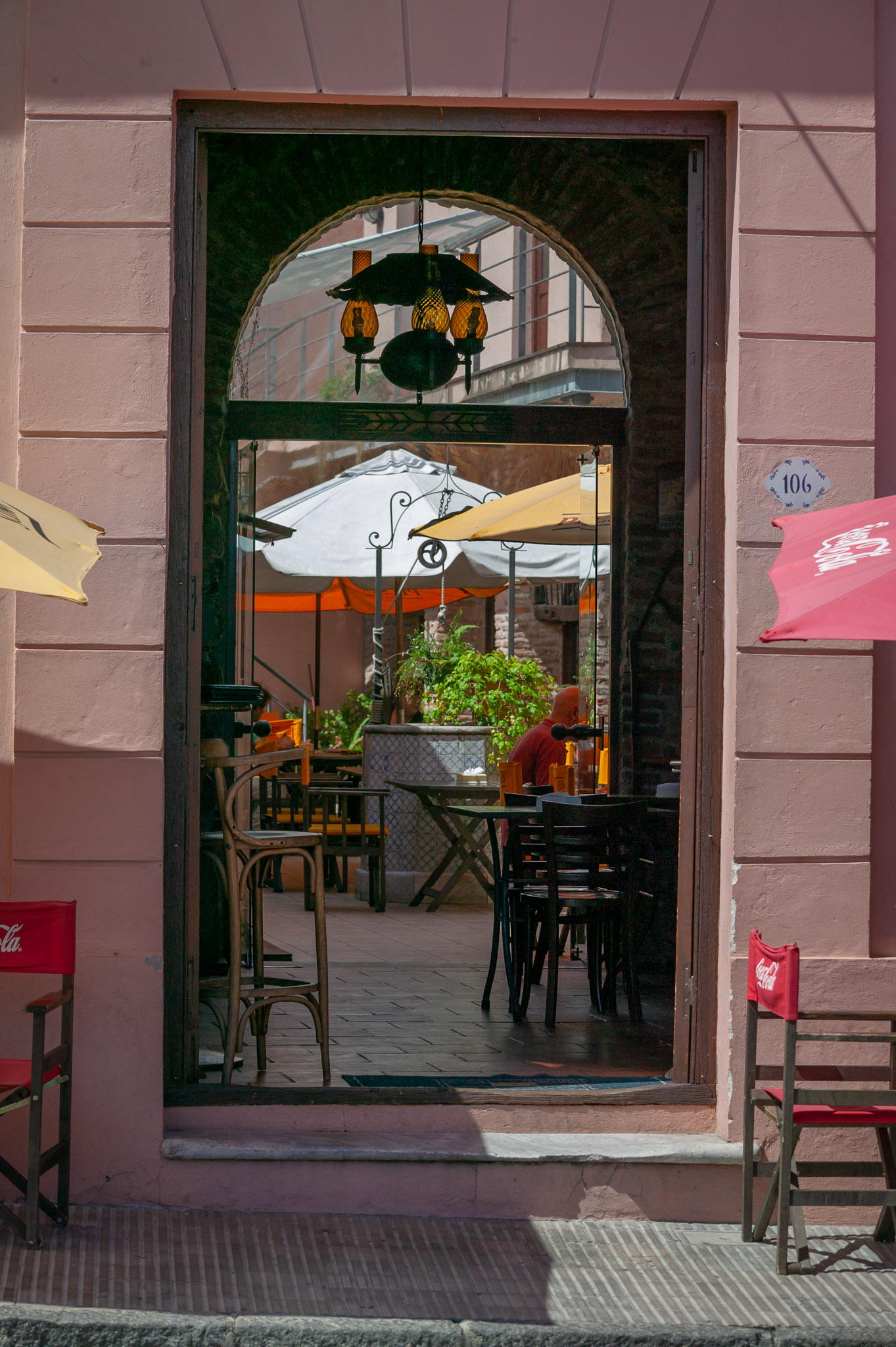 Lunch options in Colonia, Uruguay