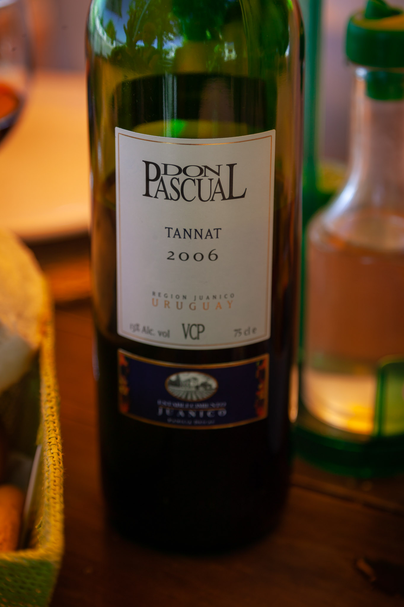 Uruguay wine from Tannat grape ... it was OK