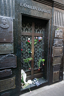 Eva Peron's tomb