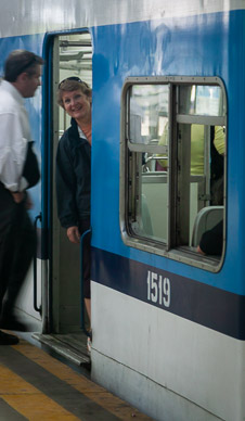 Train to Tigre on nearby Parana Delta