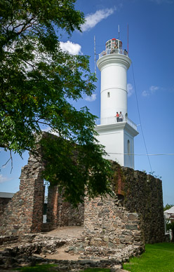 A mix of new & old in Colonia, Uruguay